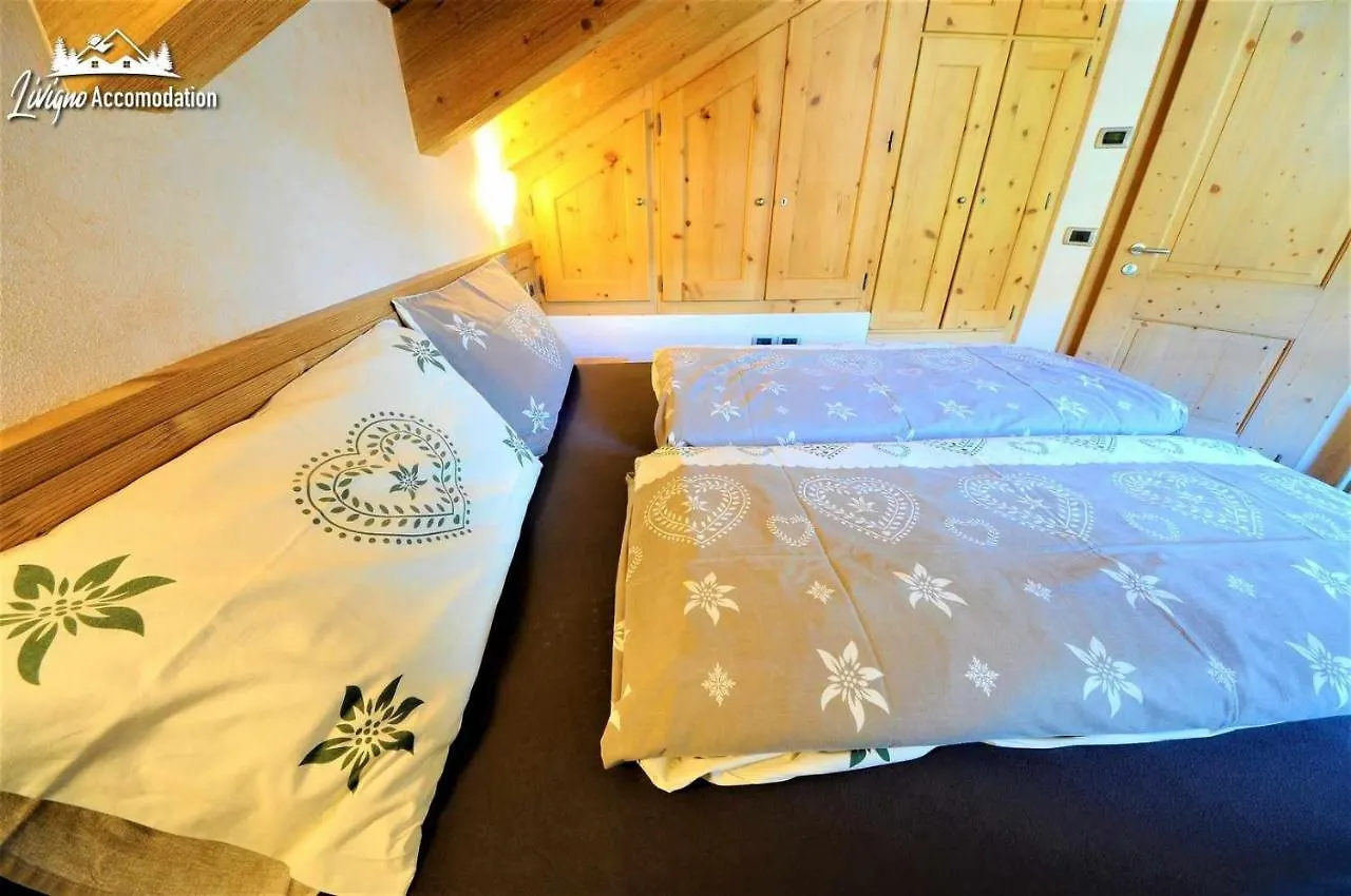 Appartamento Neve molto spazioso e luminoso disposto su 2 livelli Livigno